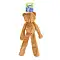 PetStar игрушка для собак МЕДВЕЖОНОК с пищалкой, плюшевая, цвет в ассорт